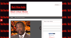 Desktop Screenshot of blackurbanmedia.com