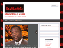 Tablet Screenshot of blackurbanmedia.com